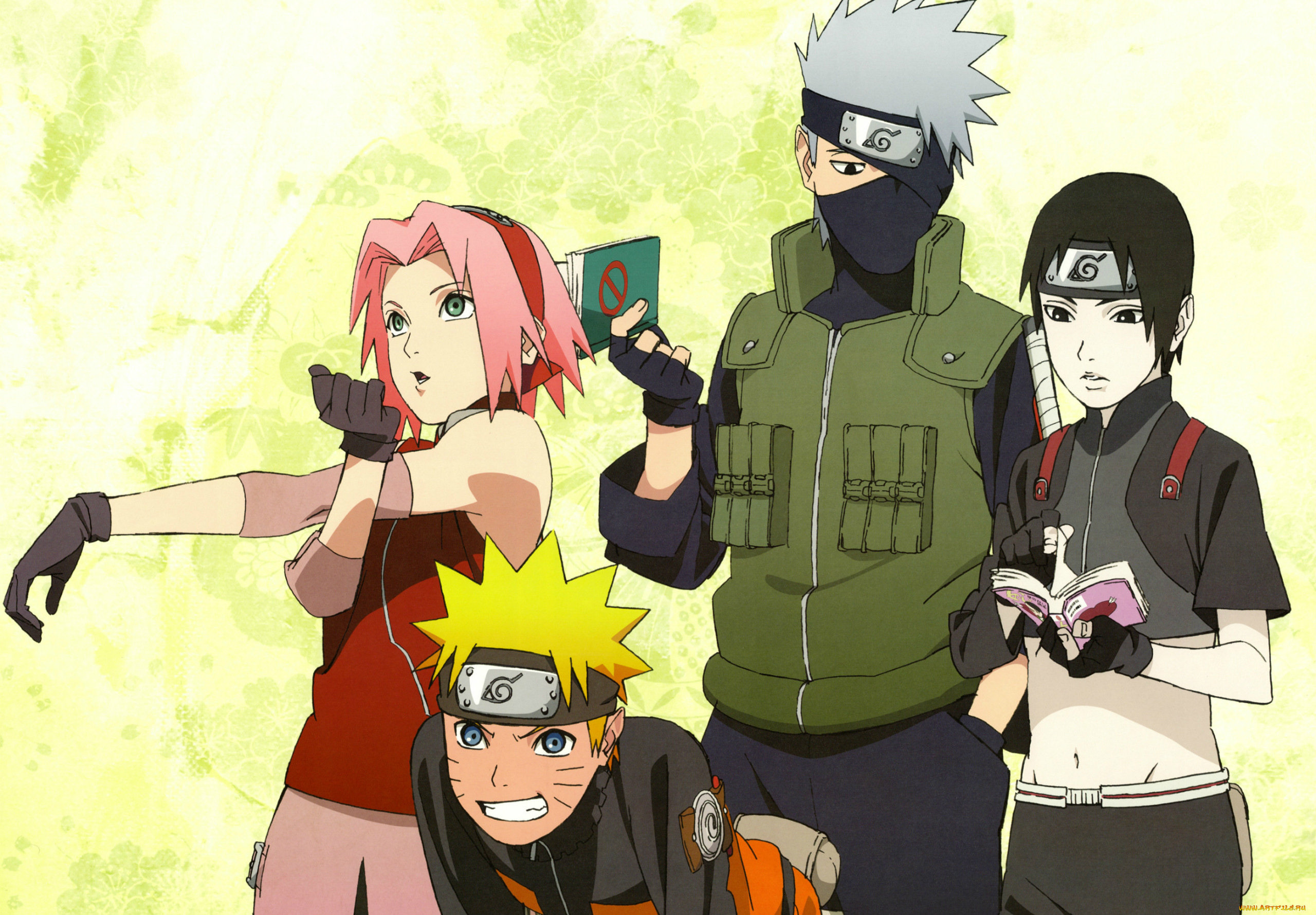, naruto, sai, hatake, kakashi, sakura